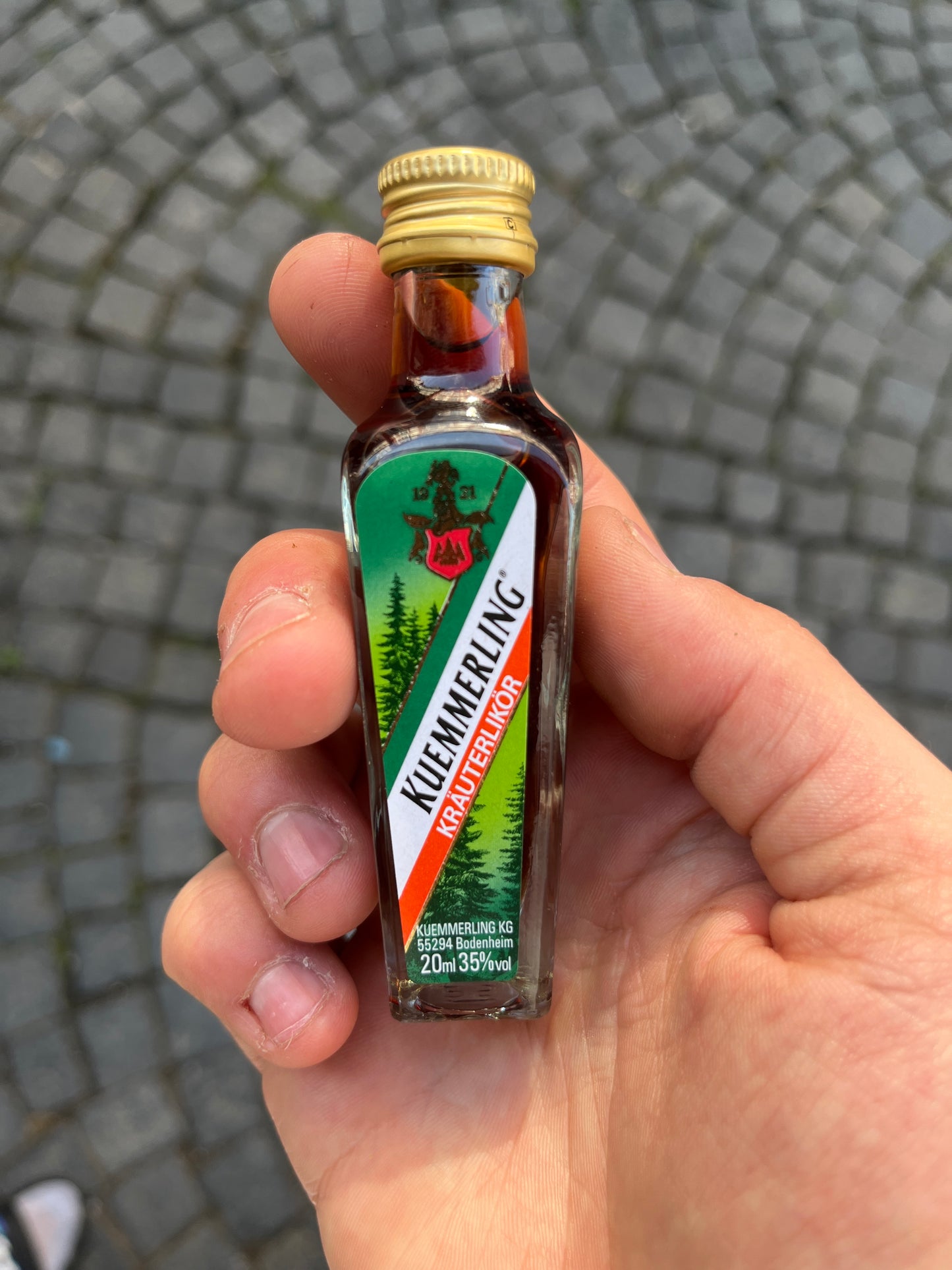 Kuemmerling Kräuterlikör 20 ml, 35 % 