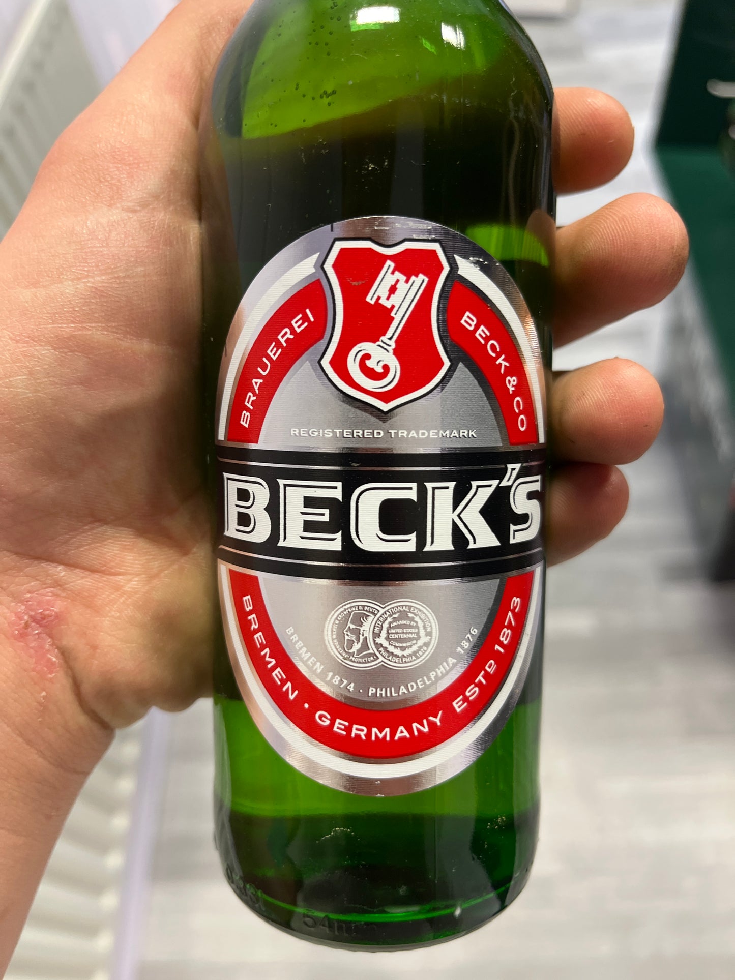 ￼ Becks Glasflasche, 033l￼