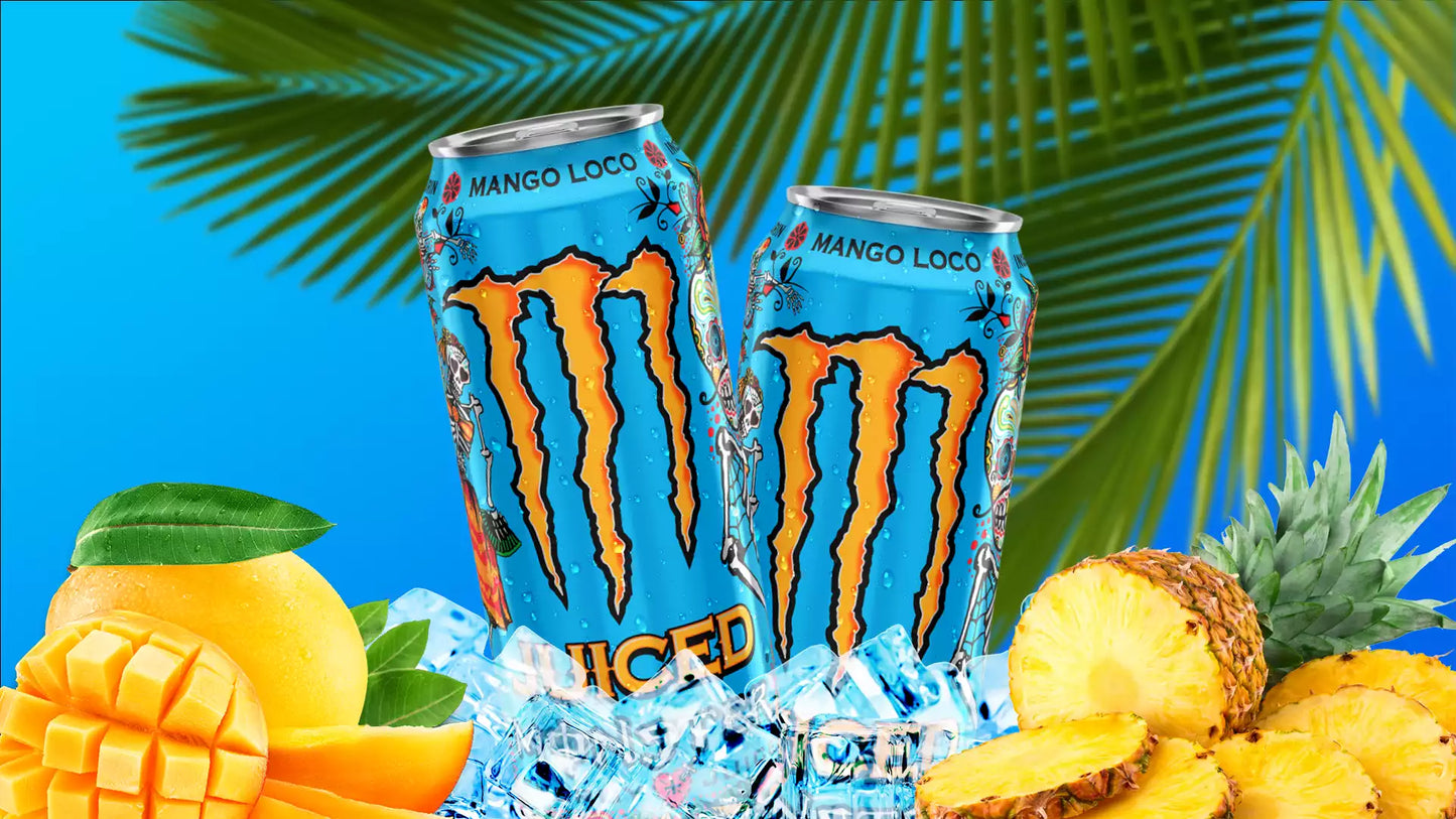 Monster, Energy, verschiedene Sorten ￼