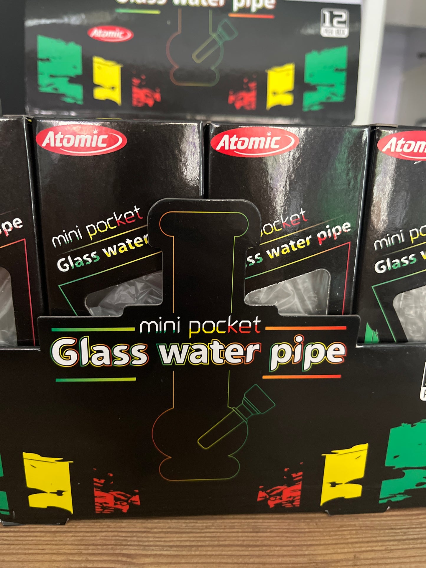 Atomic Mini Glasbong | Multicolor