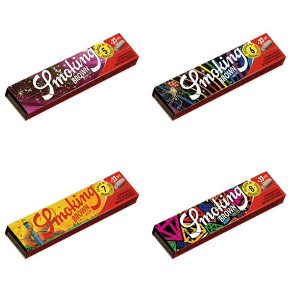 Smoking Brown "Creator" King Size Papers + Tips 33 Blatt