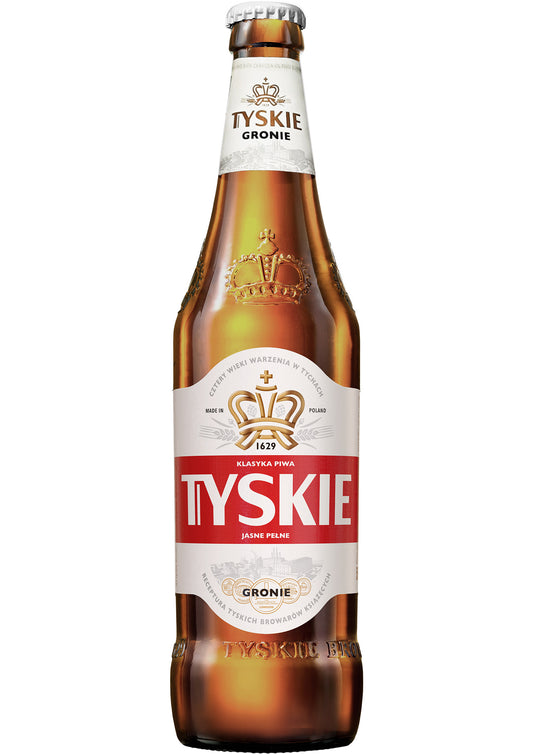 Tyskie 0,5l Flasche  ￼